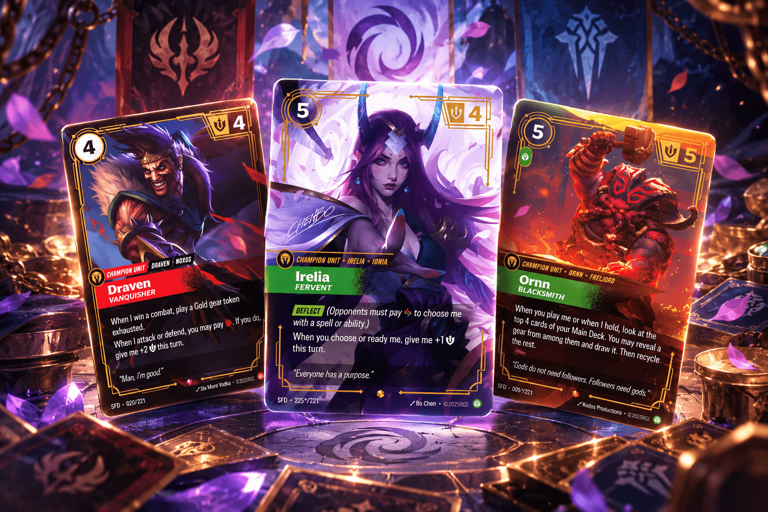 Riftbound Spiritforged, Unleashed and Vendetta: Every Card List