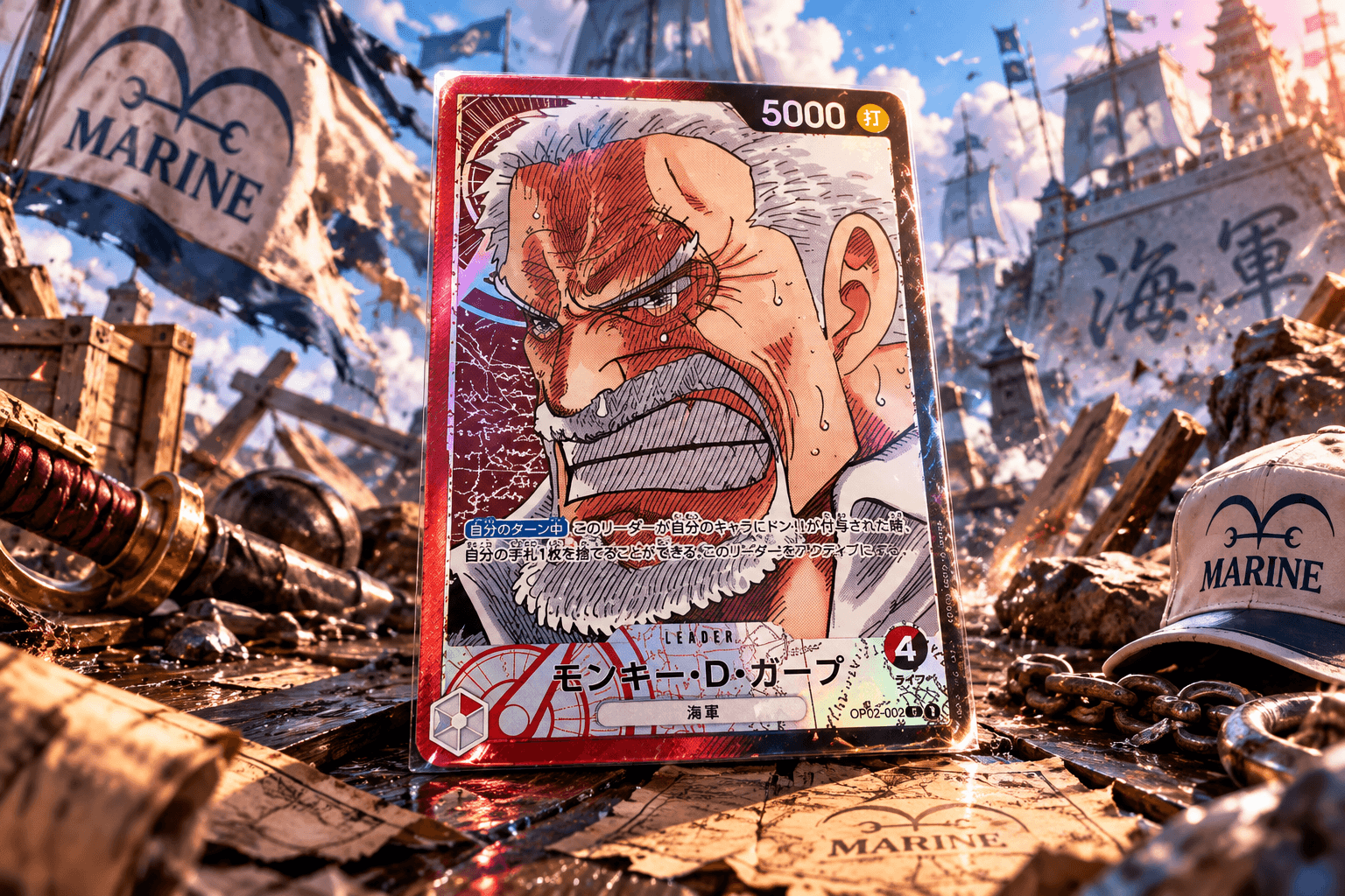 Monkey D. Garp Card Value and Where to Find Him
