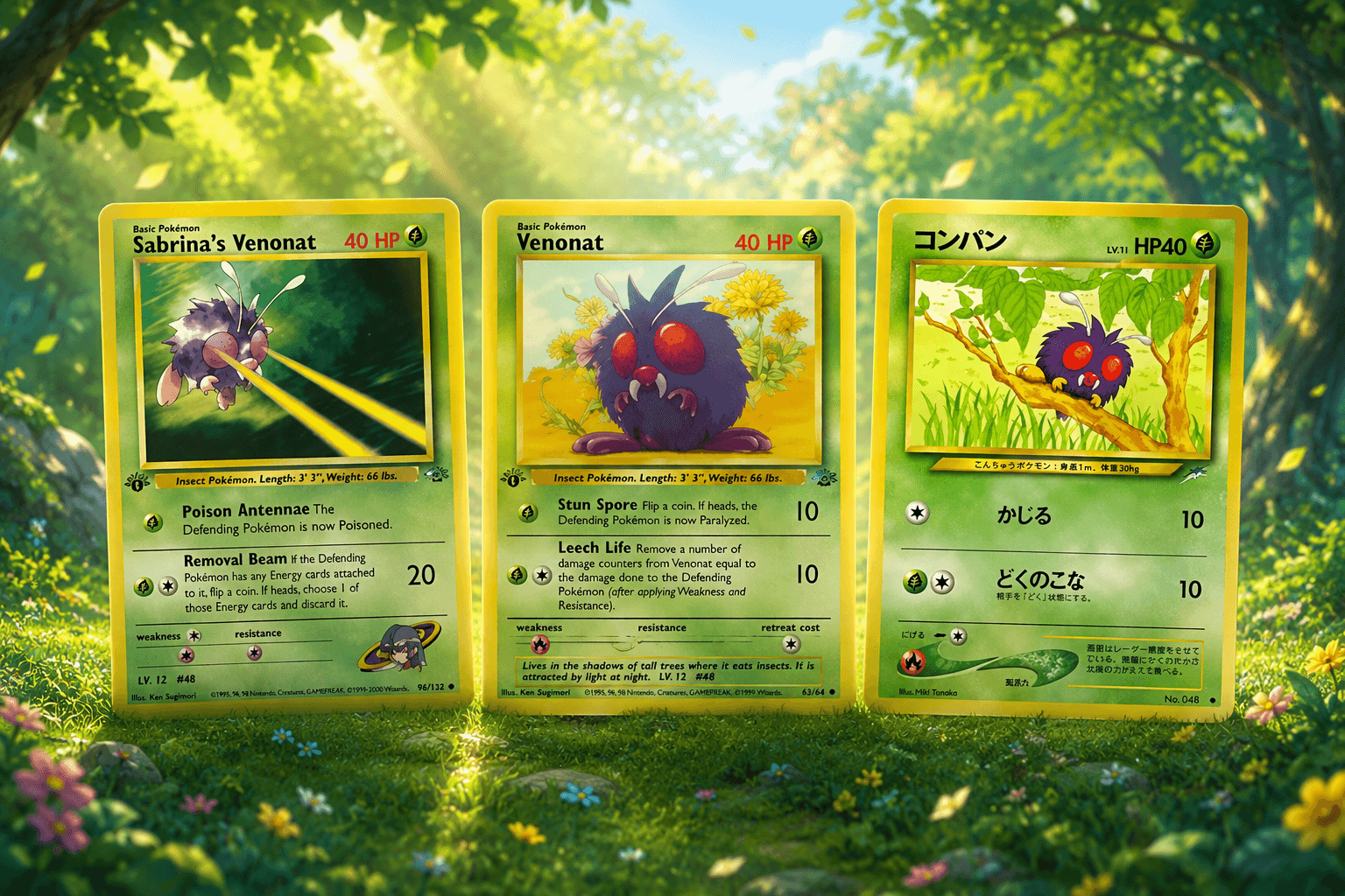 Venonat Card Value 2026: Kanto Bug Line Guide