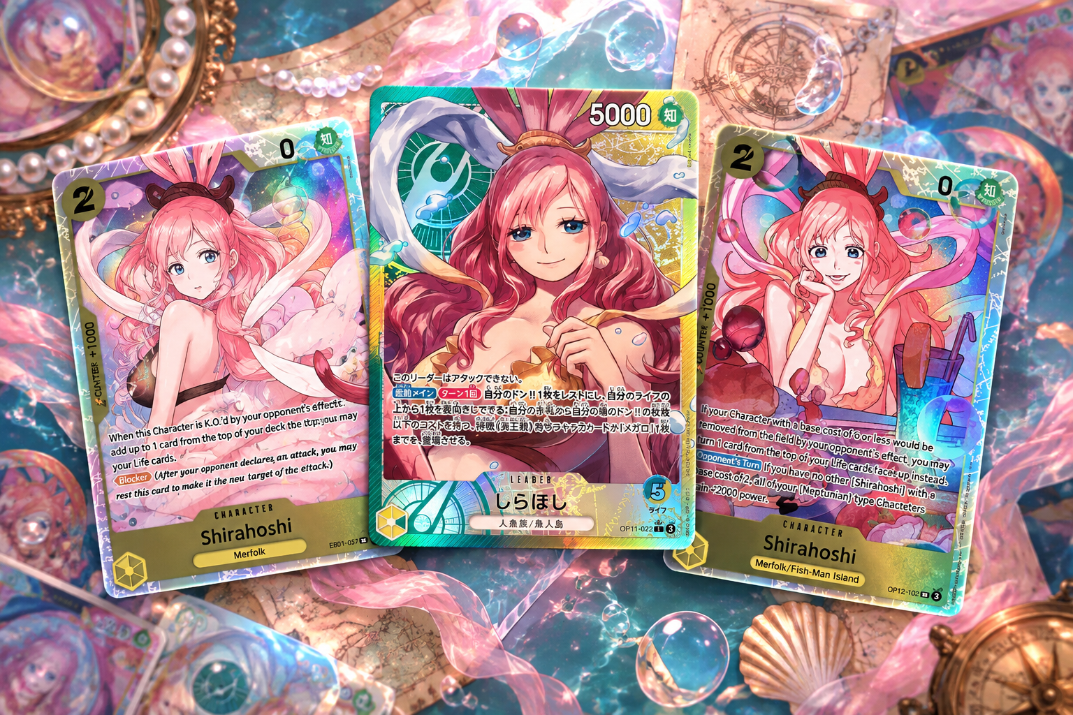 Shirahoshi Card Value: Every Print Ranked