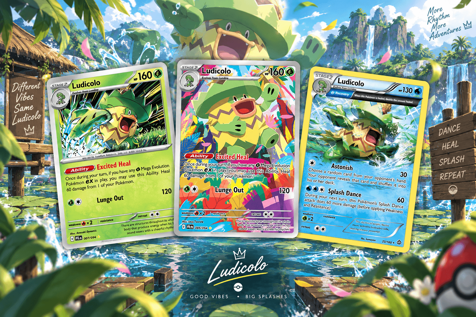 Ludicolo Card Value 2026: Every Print Compared