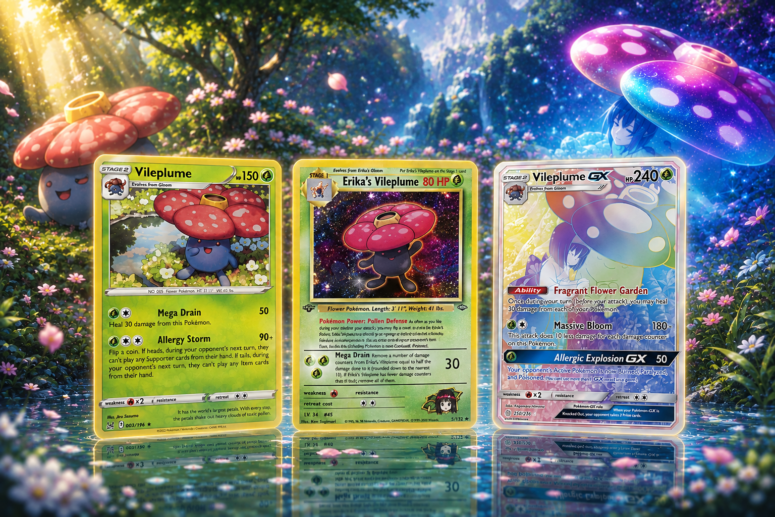 Vileplume Card Value 2026: Every Print Compared