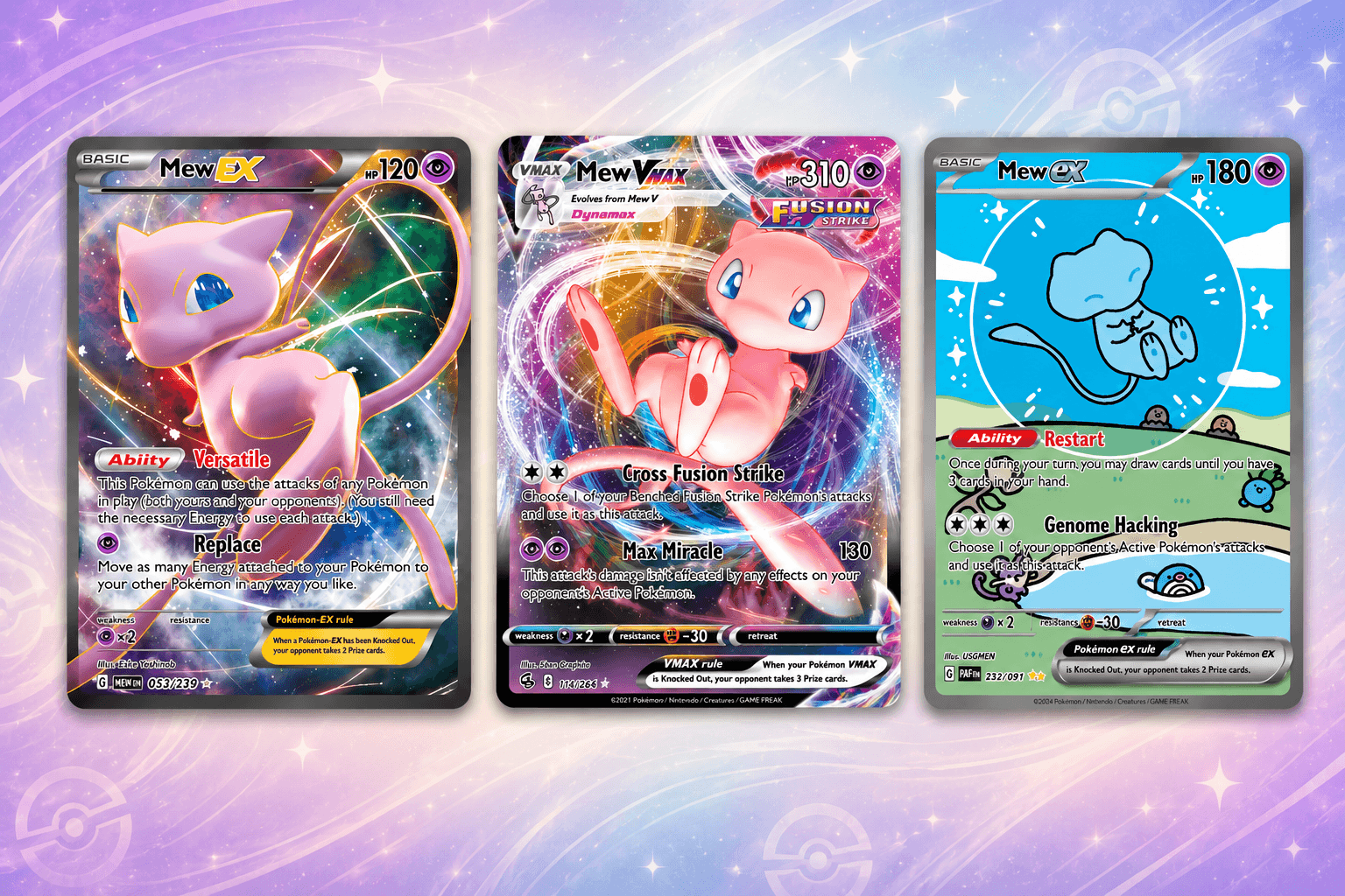 Every Mew Card Variant Ranked by Value (2026)