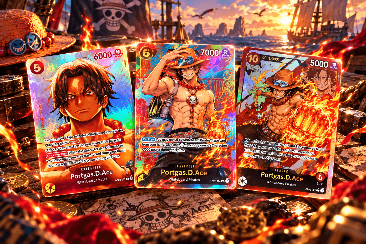 Portgas D. Ace Card Value: Every Print Ranked