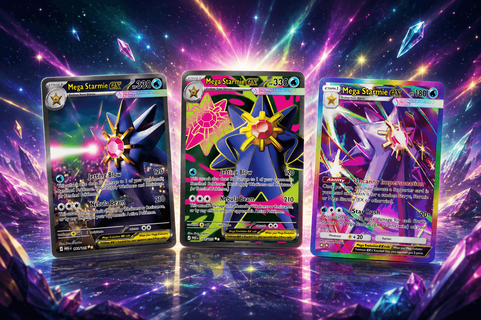 Mega Starmie ex Card Value 2026: Every Print Compared